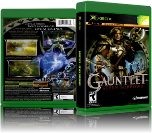 Gauntlet - Seven Sorrows (USA)3D Boxes Back Front